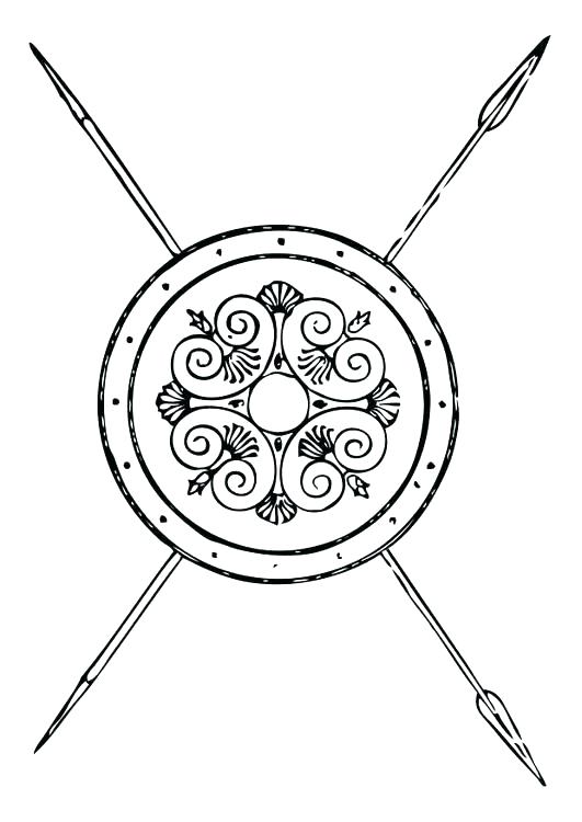531x750 Shield Coloring Pages Impair.co