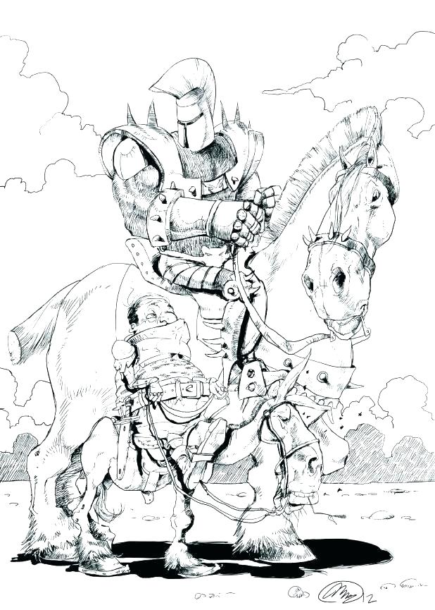618x865 Medieval Coloring Pages Medieval Times Knights Coloring Pages