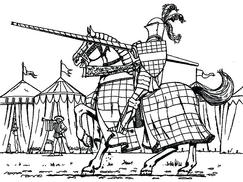 830x624 Medieval Times Coloring Pages Middle Ages Coloring Page 9