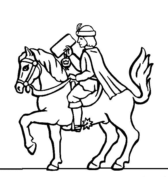 583x650 Middle Ages Coloring Page 12