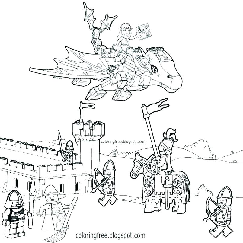 805x805 Printable Coloring Pages Medieval Times Sheets Knights Related