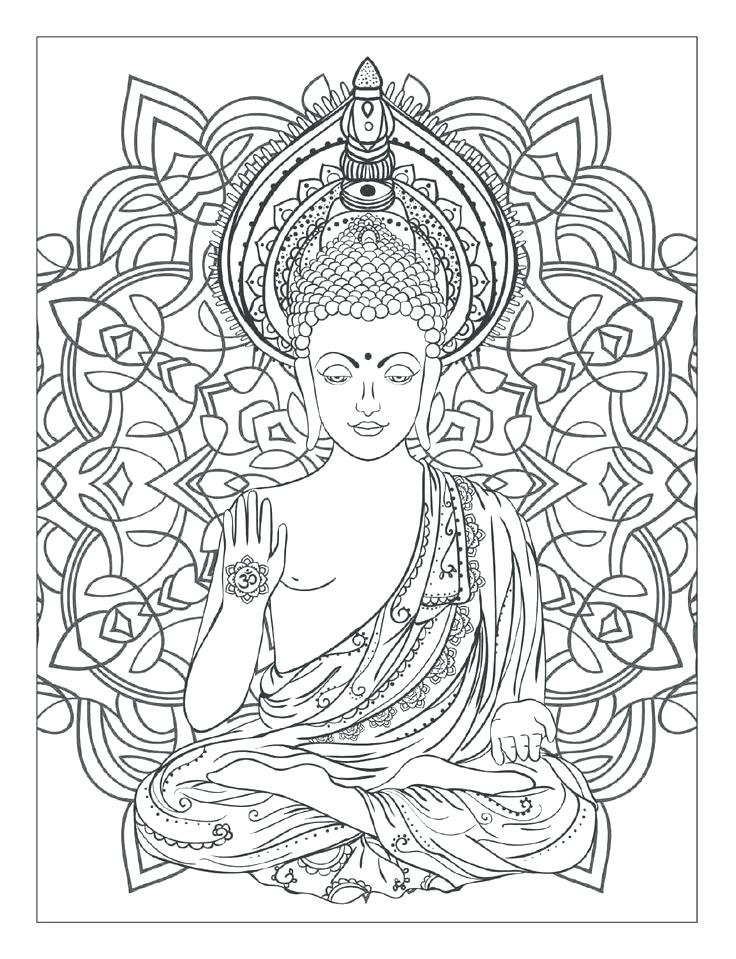 736x959 Meditation Coloring Pages Ebestbuyvn.co