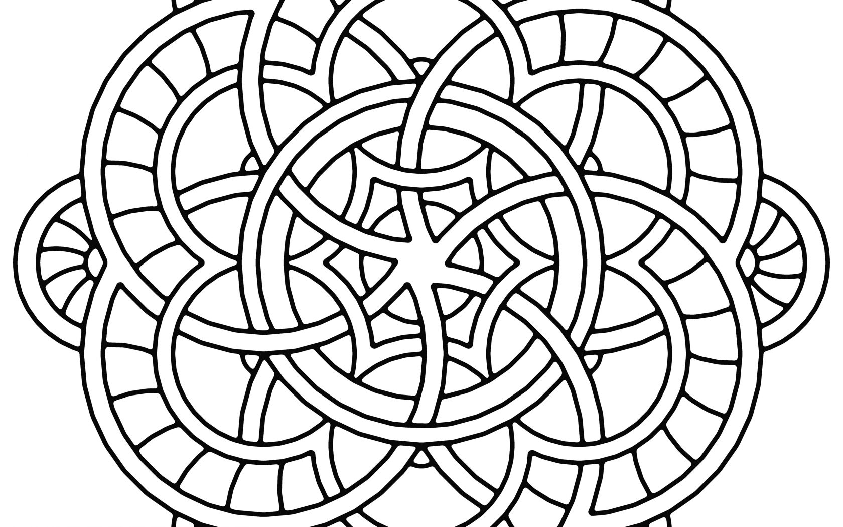 1680x1050 Meditation Coloring Pages Beautiful Art For Adults Mandala Book