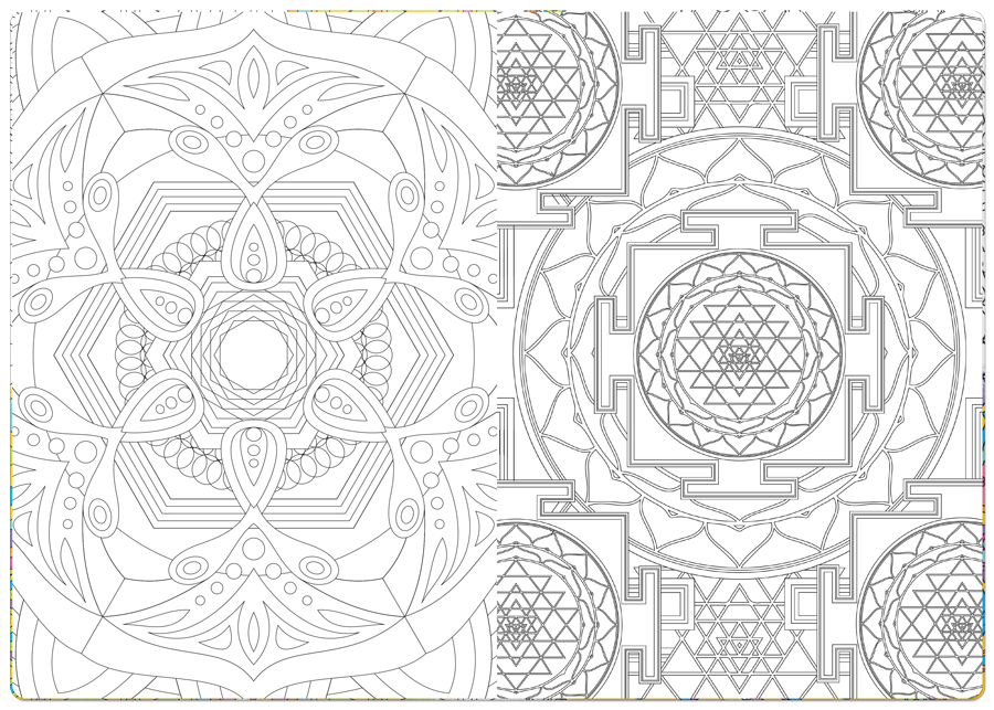 900x643 Meditative Adult Coloring Pages