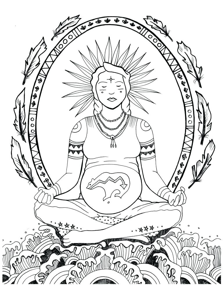 768x994 Meditation Coloring Pages Medium Size Of Mandala Coloring Pages