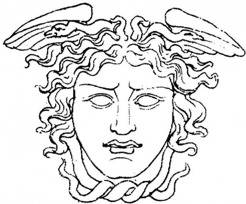 800x664 Medusa Coloring Page New Medusa Coloring Pages Coloring Home