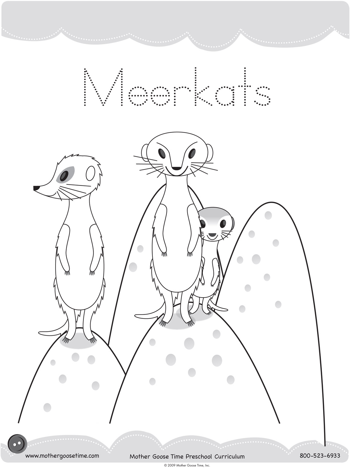 1160x1553 Meerkats Coloring Pages Printable Coloring For Kids 2018