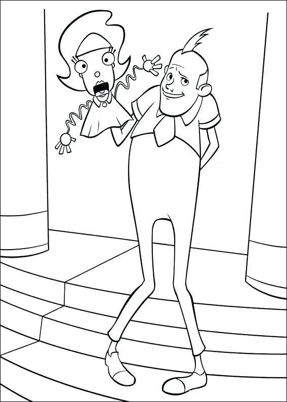 567x794 Meet The And Meet The Coloring Pages Meet The Robinsons Coloring