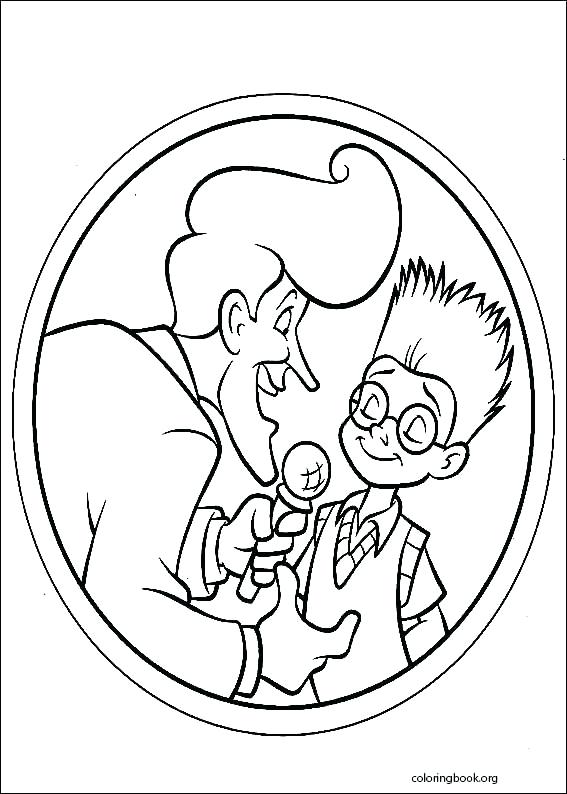 567x794 Meet The Robinsons Coloring Pages Meet The Robinsons Coloring