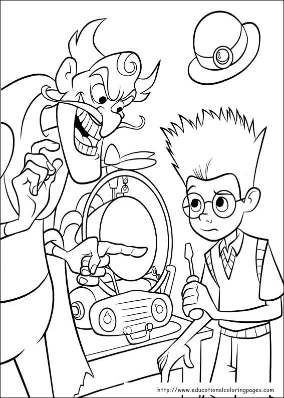 567x794 Meet The Robinsons Coloring