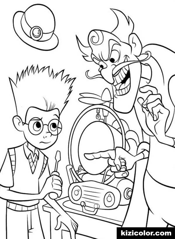 600x816 Lewis Fix His Invention With Goob In Meet The Robinsons Pages