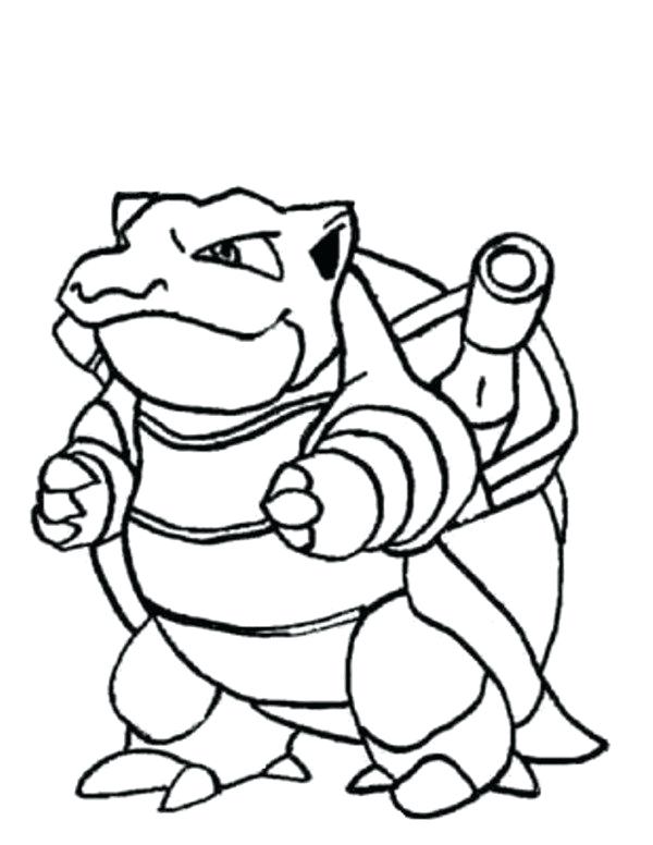 600x776 Pokemon Coloring Pages Blastoise Coloring Page Coloring Pages