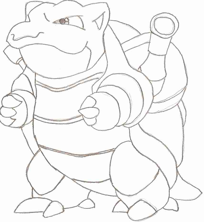 856x932 Pokemon Coloring Pages Mega Blastoise Page Beautiful Olegratiy