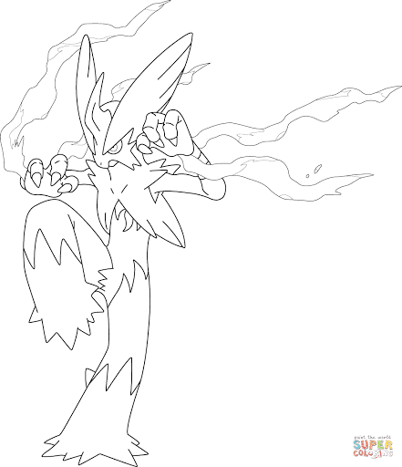 441x512 Top Mega Pokemon Coloring Pages Images