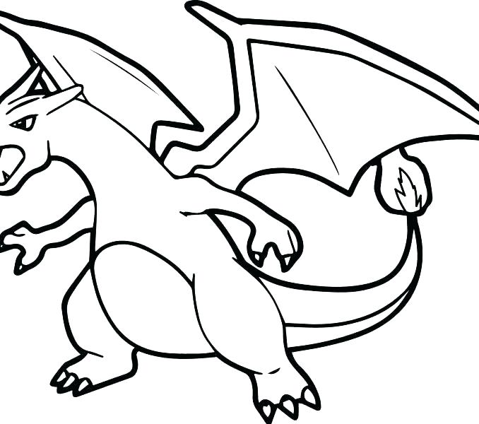 678x600 Mega Charizard Coloring Page Coloring Page Coloring Pages Mega Y