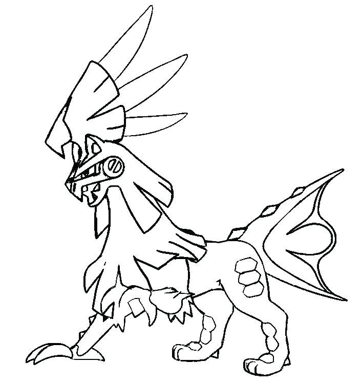 705x750 Pokemon Charizard Coloring Pages