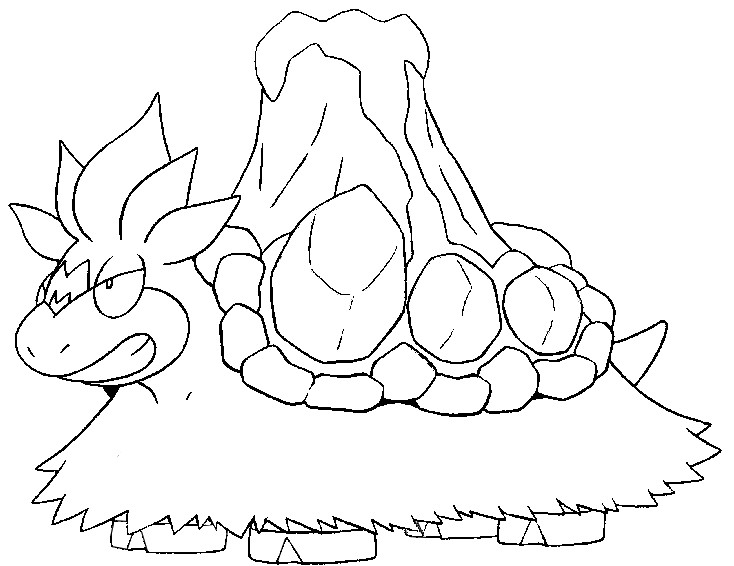 734x566 Coloring Pages Mega Evolved Pokemon Drawing