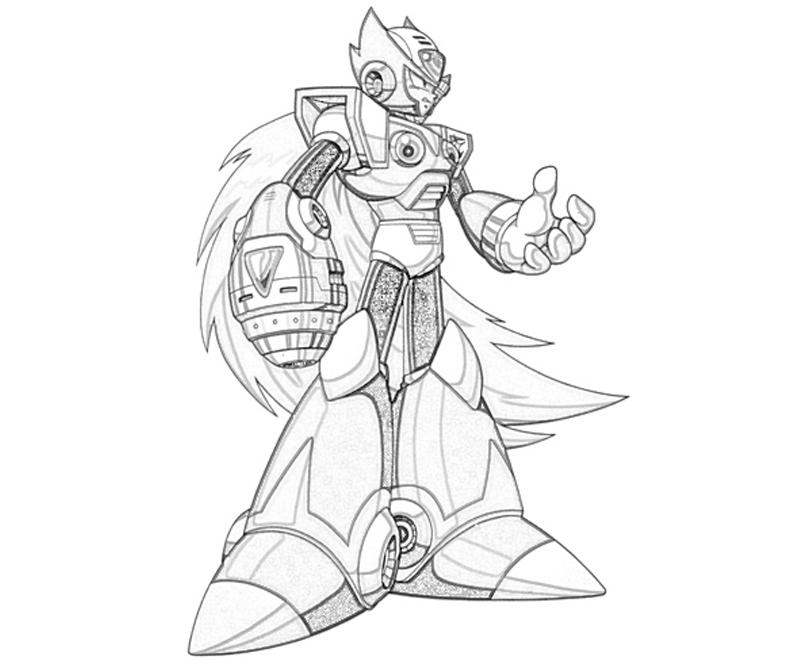 800x667 Megaman X Coloring Pages 405791