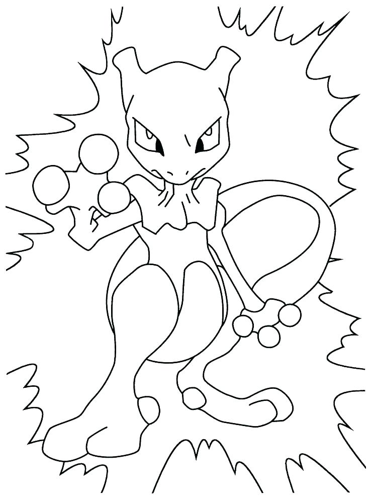 736x992 Mewtwo Para Colorear Mew Pokemon Para Colorear Mega Mewtwo