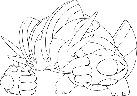 476x333 Gyarados Coloring Pages Mega Pokemon Car Interior Design