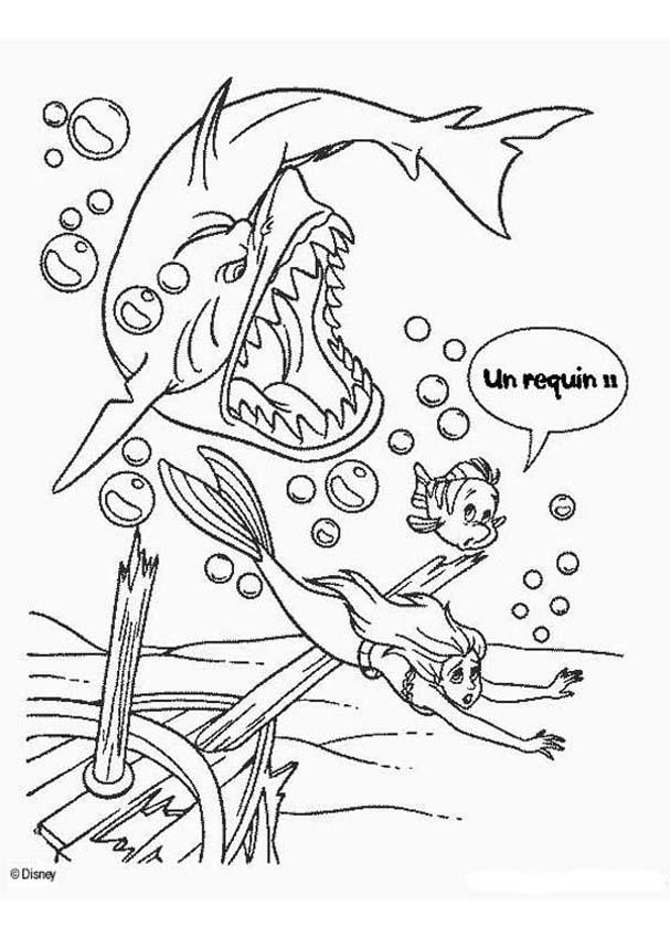Megalodon Coloring Page