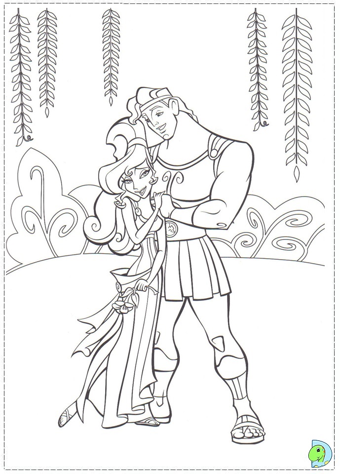 691x960 Hercules Coloring Pages