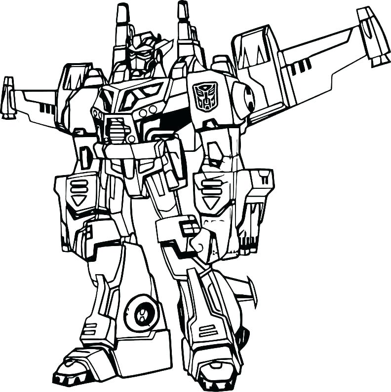 792x795 Megatron Coloring Pages Free Transformers Coloring Page