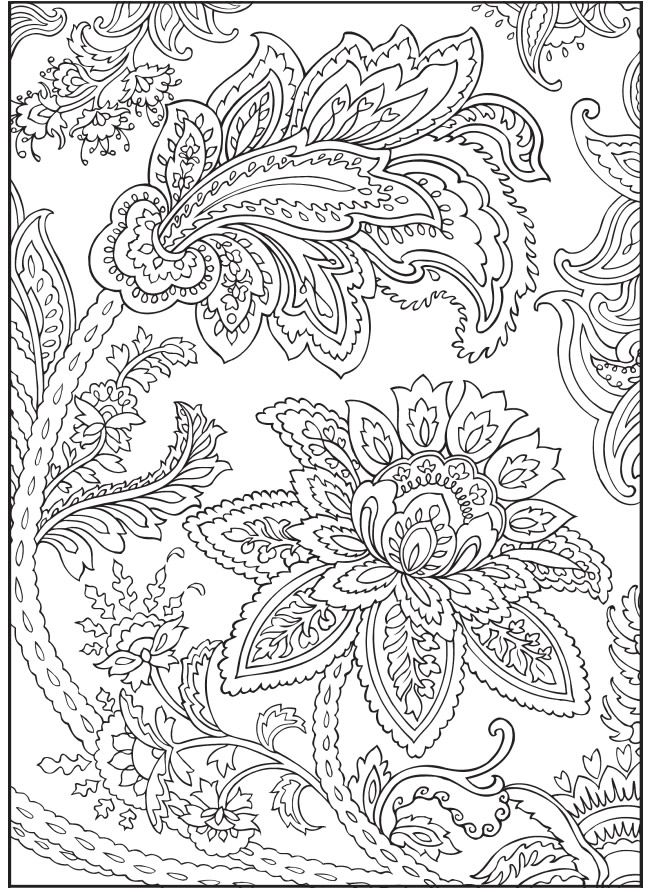 Mehndi Coloring Pages