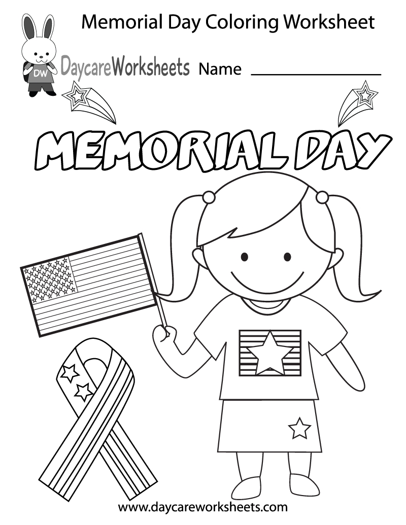800x1035 Best Of Free Printable Memorial Day Coloring Pages