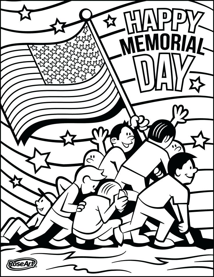 736x952 Memorial Day Coloring Pages Memorial Day Adult Coloring Pages