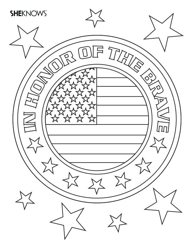 612x792 Memorial Day Coloring Pages Memorial Day Coloring Sheets Printable