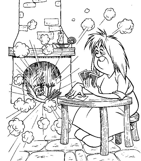 568x646 Merlin Coloring Page 2