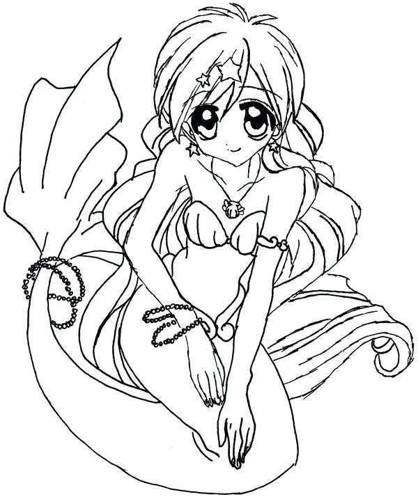 600x717 Mermaid Melody Coloring Pages Printable Mermaid Melody Coloring