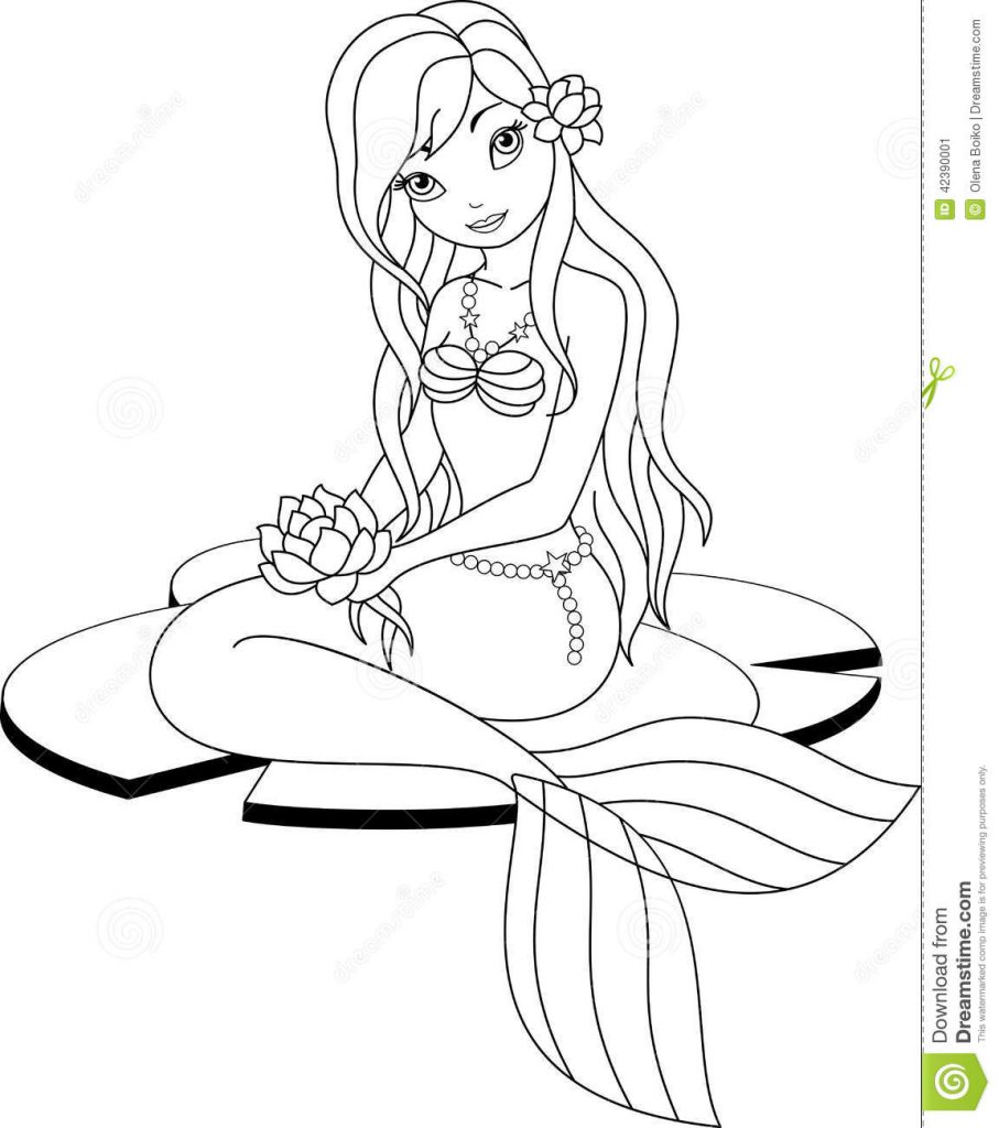907x1024 Coloring Pages Of Mermaids To Print Disney Book Pictures