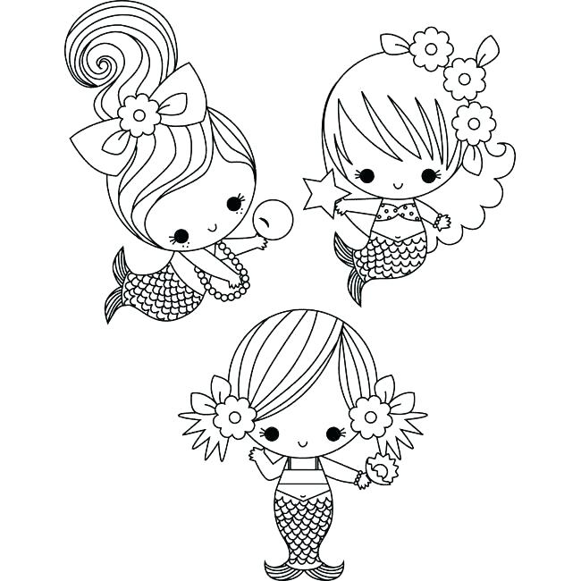 650x650 Mermaid Coloring Sheets For Adults