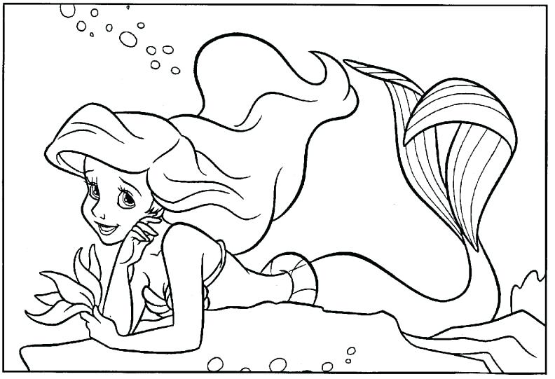 792x541 Little Mermaid Coloring Picture Maid Coloring Book Little Maid