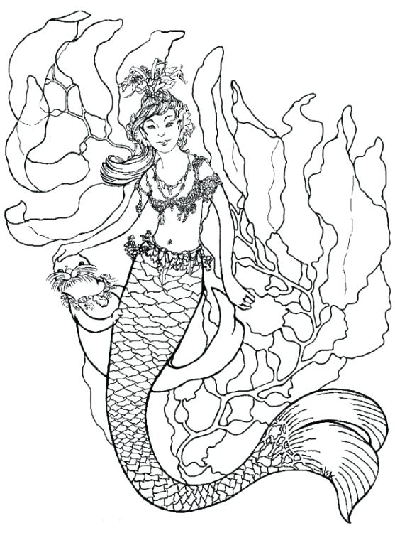 557x750 Mermaid Coloring Pages Free Mermaid Printable Coloring Pages Hello