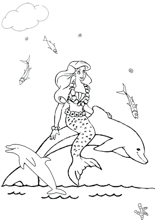 600x850 Unique Mermaid Coloring Pages For Kids And Best Mermaid Coloring