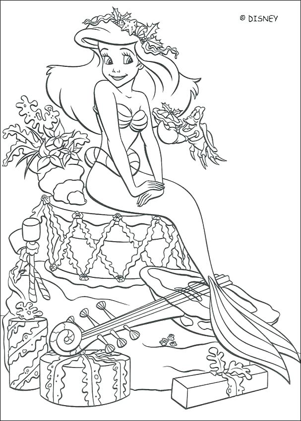 607x850 Barbie Mermaid Tale Coloring Pages