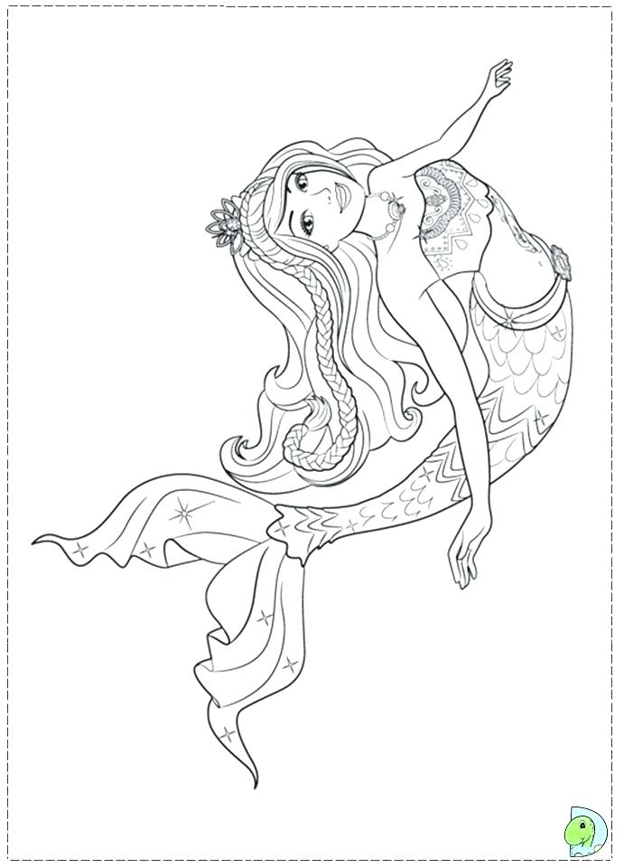 691x960 Printable Mermaid Coloring Pages Mermaid Color Pages Online Barbie