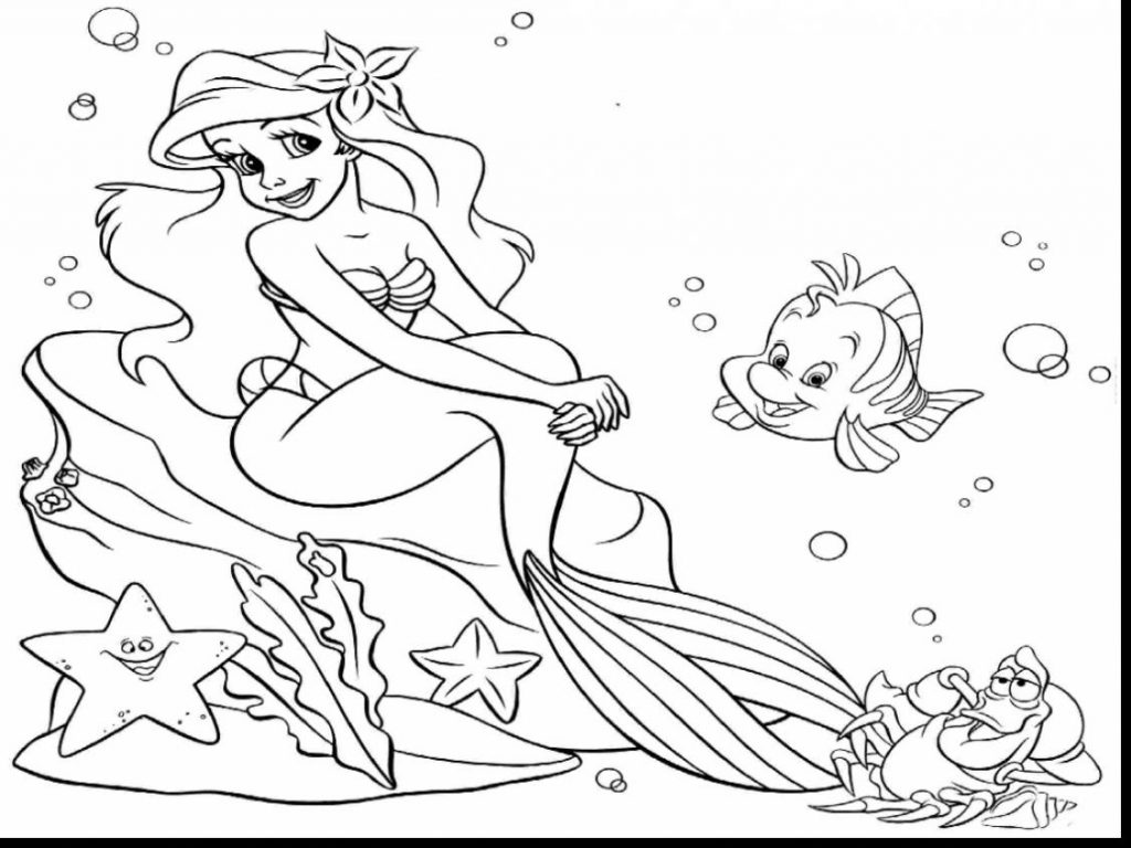 1024x768 Coloring Pages And Coloring Books. Mermaid Coloring Pages Online