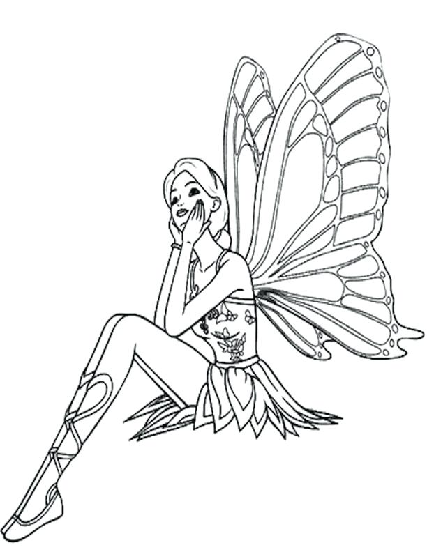612x792 Mermaid Fairy Coloring Pages Fairy Mermaid Coloring Pages Rainbow