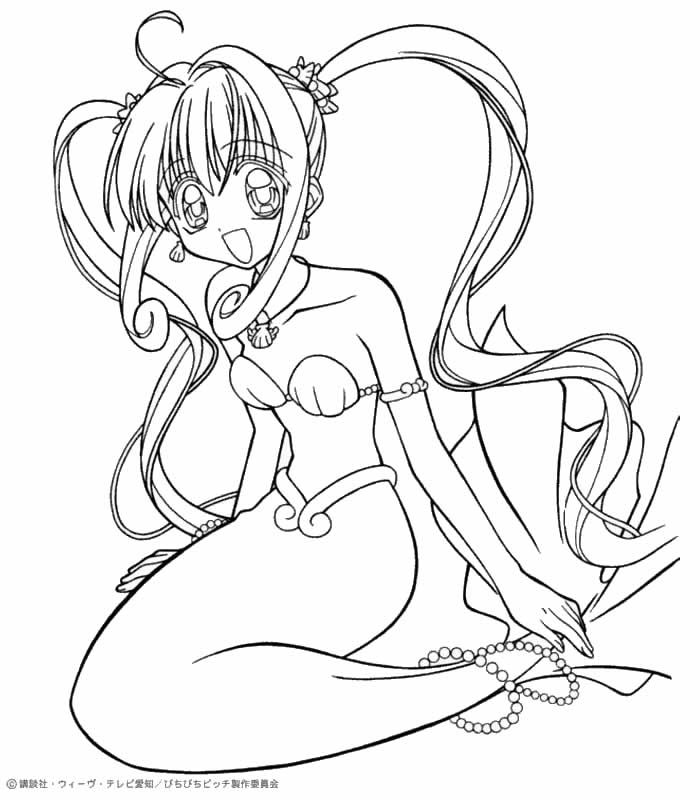 700x800 Mermaid Coloring Pages For Girls Coloring Home Coloring Pages