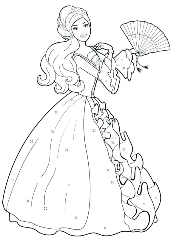 600x816 Mermaid Tail Coloring Pages Barbie Coloring Pages Plus Royal