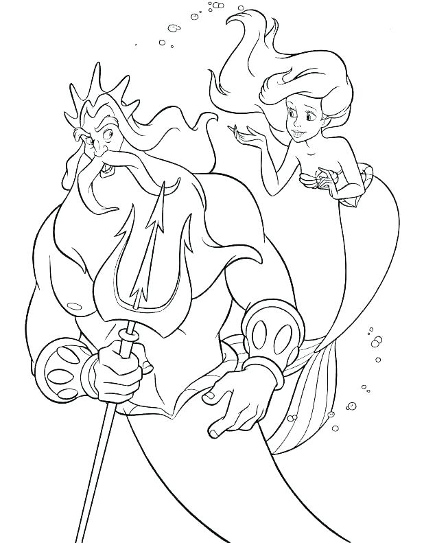 618x791 Merman Coloring Pages As Well As Print Mermaid Coloring Merman