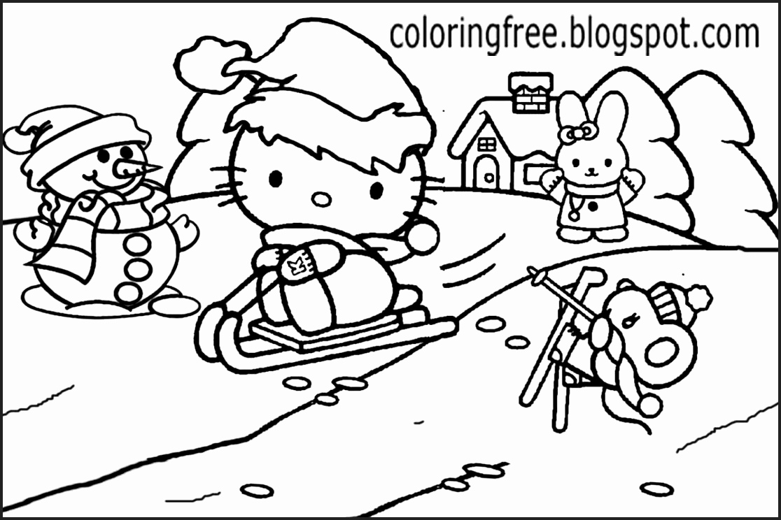 1116x744 Christmas Coloring Pages Adults Newcoloring123