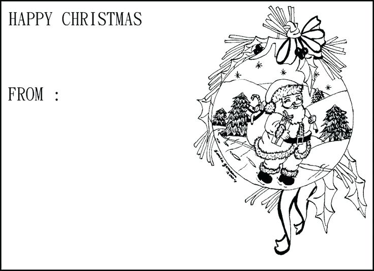 736x534 Christmas Cards Coloring Pages Card Coloring Pages Coloring Cards