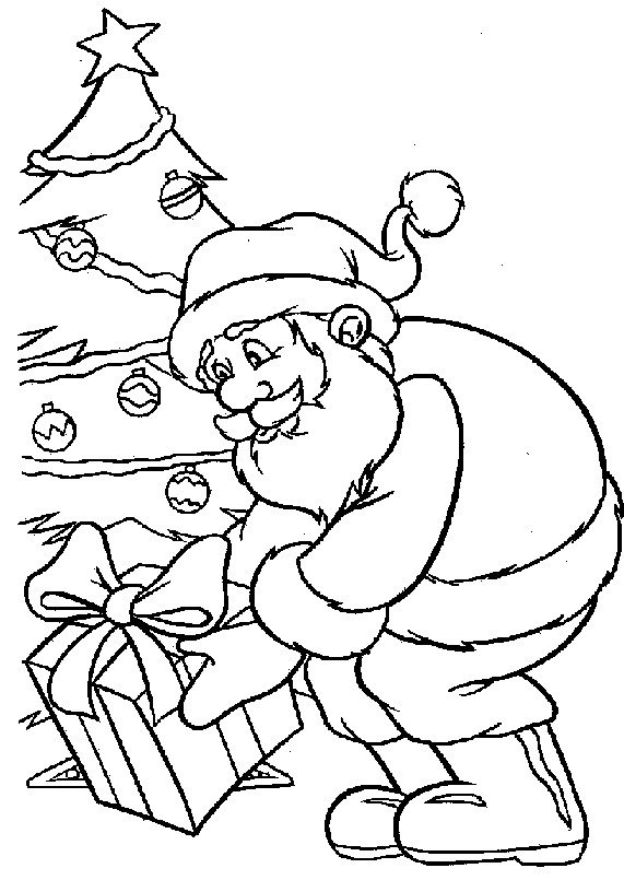 571x805 Kids N 85 Coloring Pages Of Christmas Santa Claus