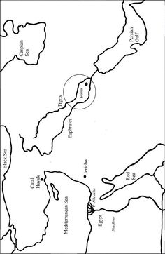 236x362 Map Of Ancient Mesopotamia. Mesopotamia Comes From The Greek Mesos
