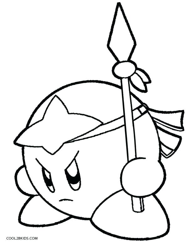 600x774 Kirby Coloring Sheets Cool2b Kirby Coloring Pages Meta Knight